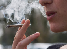 teen smoking synthetic marijuana