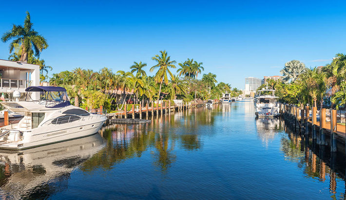 waterway in Fort Lauderdale Florida