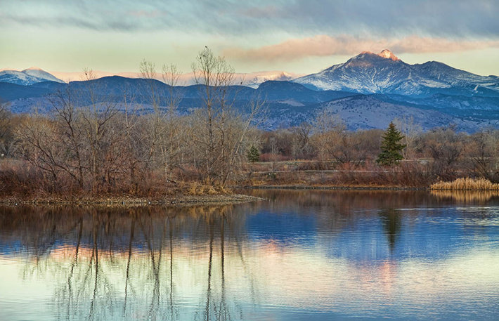 lake in Longmont Colorado